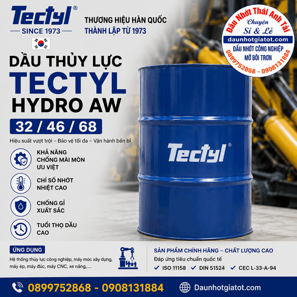 Địa chỉ bán dầu thủy lực Tectyl